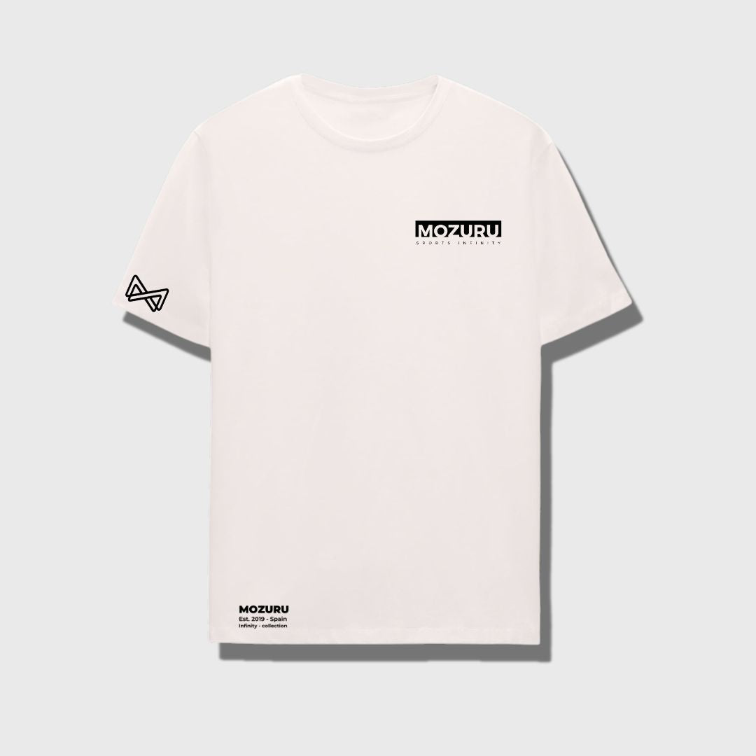 T-shirt MOZURU Essentials - Regular Fit - 100% organic cotton 185gr