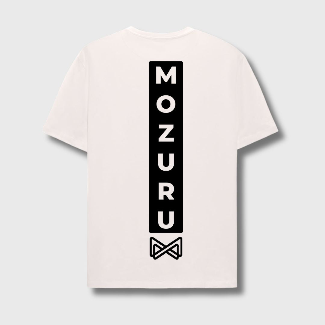 T-shirt MOZURU Essentials - Regular Fit - 100% organic cotton 185gr