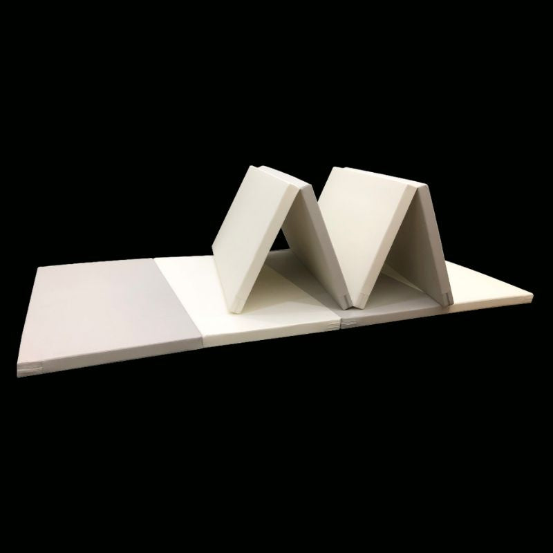 Foldable Mat white & gray (2.4m x 1.2m x 5cm)